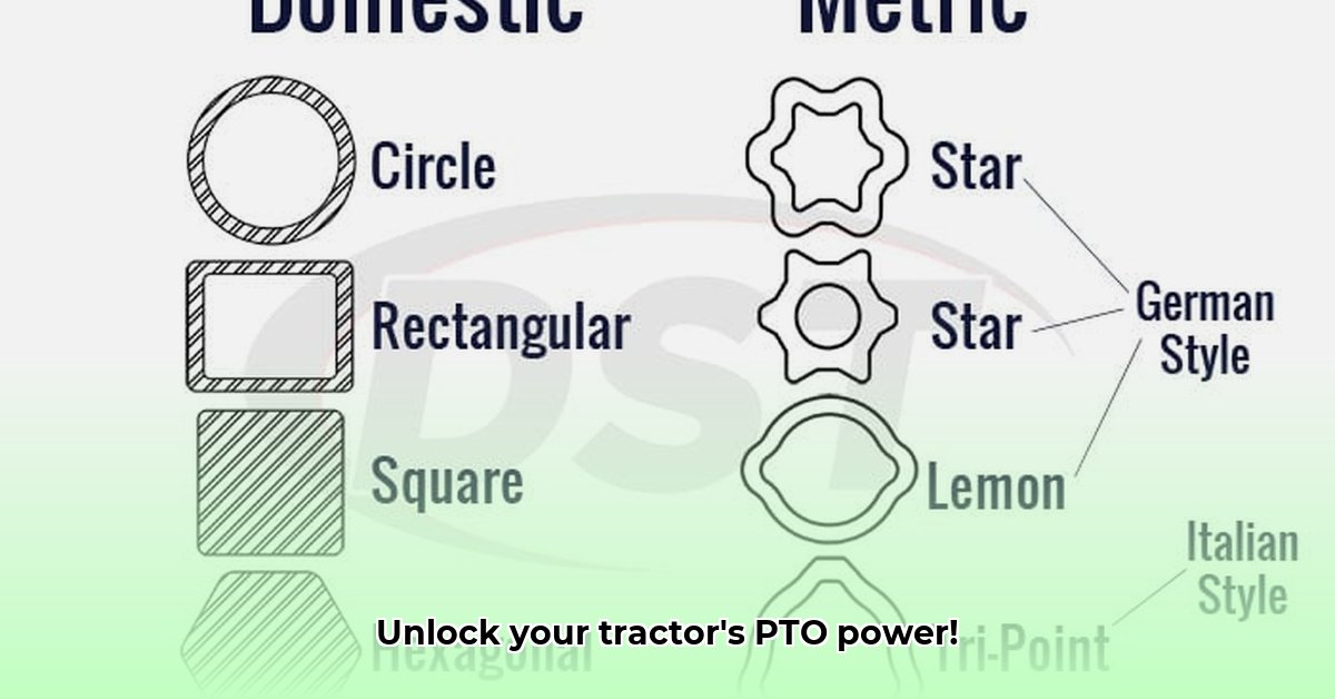 tractor-pto-u-joint-size-chart